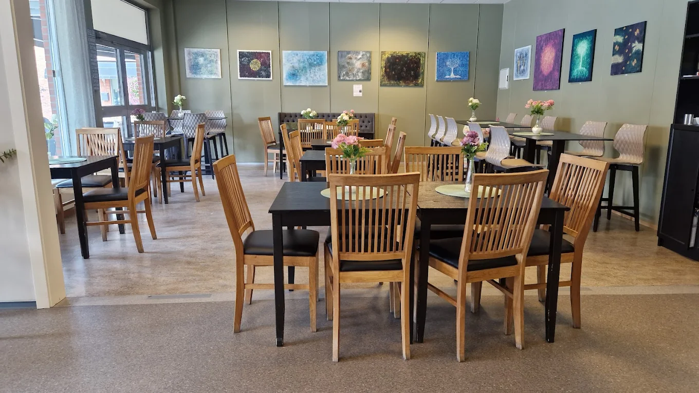 Fru Olsen café innvendig